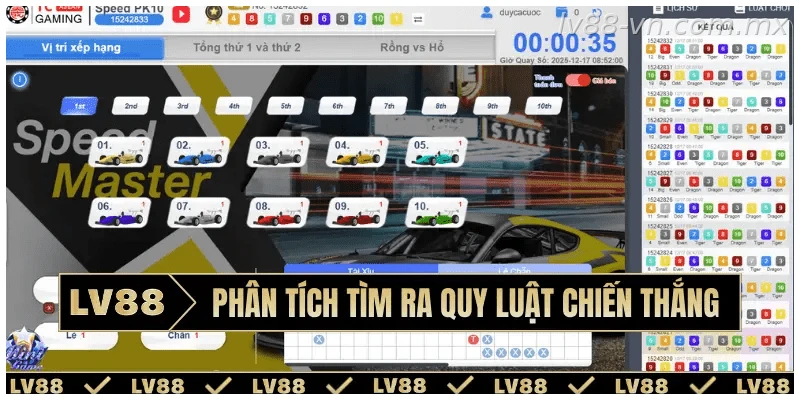 Phân tích tìm ra quy luật chiến thắng