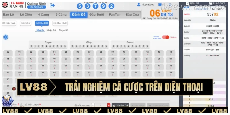 Trải nghiệm cá cược trên điện thoại